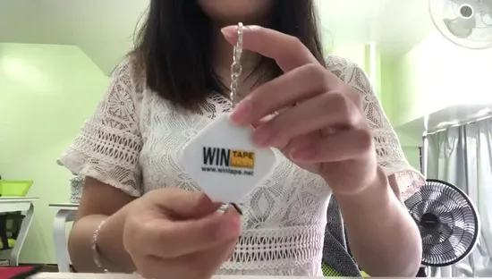 Pocket Soft Retractable Cute Mini Promotional Square Measuring Tape