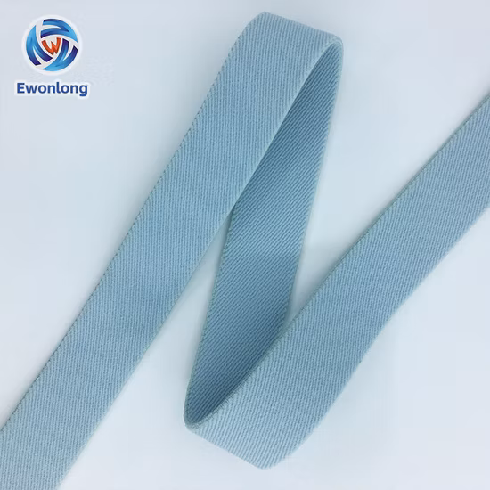 High Quality Fish Silk Widened Belt Elastic Band Polyester Stripe Transparent Elastic Webbing