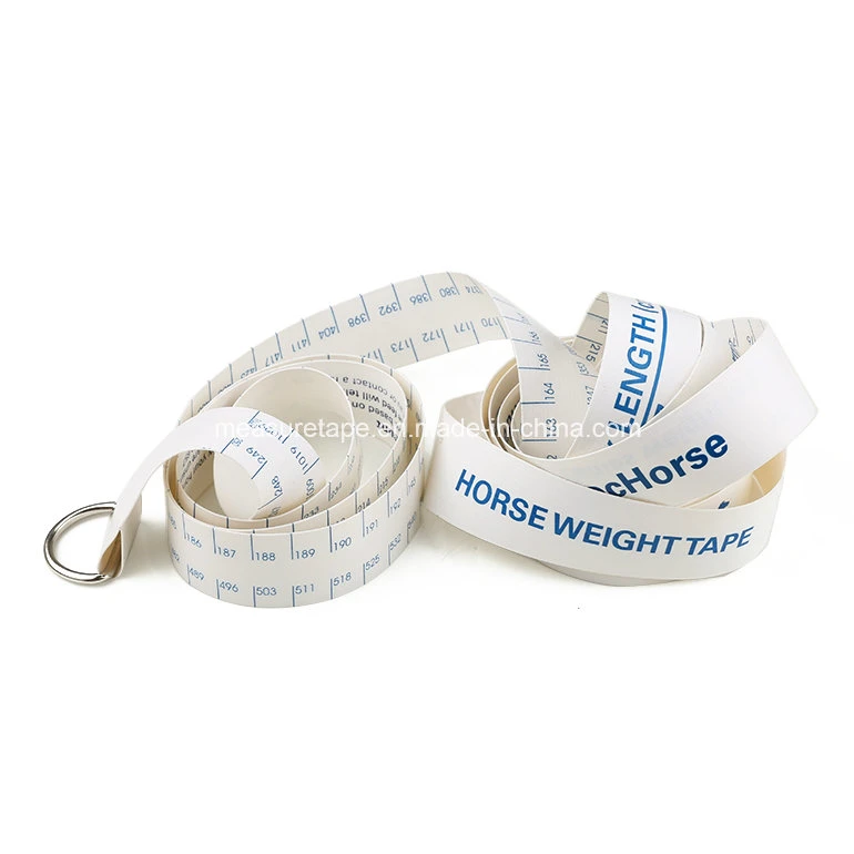 Customized PVC Animal Pony Horse Weight Measuring Tape