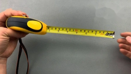 Ruban à mesurer en acier à verrouillage automatique rétractable de 5 m pouces