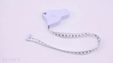 Double métrique Heath Care calculatrice de graisse corporelle ruban à mesurer de marque pour instrument de fitness